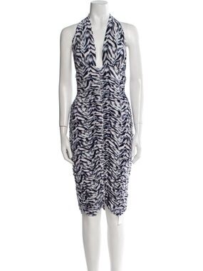 Norma Kamali Halter Slinky to Knee